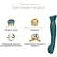 Смарт-вибратор 3 в 1 Zalo Queen Jewel Green пульсирующая жемчужина и вакуум кристалл Swarovski - миниатюра 4