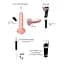 Закінчуючий фалоімітатор Strap-On-Me SQUIRTING CUM DILDO REALISTIC Flesh XL - мініатюра 2