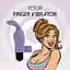 Вібратор на палець FeelzToys Magic Finger Vibrator Purple - мініатюра 4