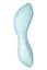 Вакуумний стимулятор клітора з вібрацією Satisfyer Curvy Trinity 5+ блакитний - мініатюра 6