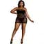 Сукня-бодістокінг Moonlight Plus Model 10 XL-XXXL Black - мініатюра 1