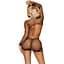 Leg Avenue Cut Out Mini dress OS Black - миниатюра 2