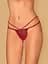 Трусики-стринги Obsessive Ivetta L/XL червоний - мініатюра 5