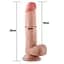 Фаллоимитатор Sliding-Skin Dual Layer Dong 8 '' Love Toy 66-LV317002 91245 - миниатюра 2