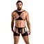 Комплект чоловічий Passion 047 SET ARON L/XL чорний - мініатюра 1
