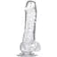 Фаллоимитатор Crystal Clear Dong 18 см прозрачный - миниатюра 1