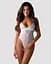 Боди Obsessive Alissium Crotchless XL/2XL белый - миниатюра 3