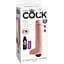 Фаллоимитатор с эякуляцией King Cock Squirting Cock 25.4 см телесный - миниатюра 1