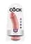 Фалоімітатор King Cock 8 20.3 см тілесний - мініатюра 8