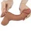 Фаллоимитатор Sliding-Skin Dual Layer Dong 7.5apos;apos; 19.5 см (коричневый) - миниатюра 5