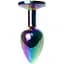 Анальна пробка Boss Of Toys Boss Series - Jewellery MulticOlour Plug Clear S, BS6400116, Радуга - мініатюра 6