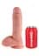 Фалоімітатор на присосці King Cock 8 20 см тілесний - мініатюра 4