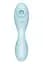 Вакуумний стимулятор клітора з вібрацією Satisfyer Curvy Trinity 5+ блакитний - мініатюра 4