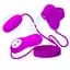 Вибратор с вакуумным стимулятором клитора Pretty Love Suction & Vibro Bullets розовый - миниатюра 3