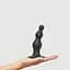 Насадка для страпона Strap-On-Me Dildo Plug Beads Black S - мініатюра 2