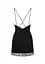 Еротичний комплект Obsessive Bella Rou chemise thong M/L чорний - мініатюра 6