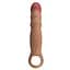 Насадка на пенис Pretty Love Penis Sleeve Extender 24 см (телесный) - миниатюра 12