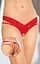 Трусики - Thongs 2438, червоні - S/M SoftLine 5591243836 91269 - мініатюра 1
