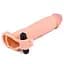 Насадка на пеніс Lovetoy Pleasure X-Tender Flesh Add 3" 19.5 см тілесний - мініатюра 4