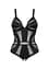 Боді Obsessive Chic Amoria otwarte M/L чорний - мініатюра 5