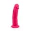 Фалоімітатор Silexd Premium Silicone Dildo Model 2 Size 7.5" 22 см рожевий - мініатюра 4
