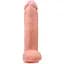 Фалоімітатор King Cock With Balls 31 см тілесний - мініатюра 1