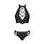 Комплект из эко-кожи Passion Nancy Bikini black L/XL - миниатюра 5