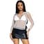 Топ Leg Avenue Long Sleeves T-Shirts White One Size - миниатюра 1