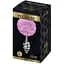 Металлическая анальная пробка Кроличий хвостик Alive Fluffy Twist Plug L Purple диаметр 3.8 см - миниатюра 4