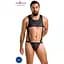Мужское боди Passion 056 Body Adam black L/XL - миниатюра 5