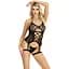 Комплект Leg Avenue Lace cami garter and g-stRing Black One Size - мініатюра 2