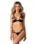 Комплект белья Obsessive Keira Lise otwarty, L/XL (черный) - миниатюра 1