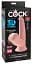 Фаллоимитатор King Cock Plus TDC With 6", 19.5 см (телесный) - миниатюра 6