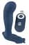 Стимулятор простати You2Toys Vibrating Butt Plug With Nubs, 11.7 см синій - мініатюра 2