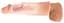 Насадка на пенис Nature Skin Extension Sleeve 19.5 см телесный - миниатюра 5