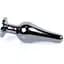 Анальна пробка Boss Of Toys Boss Series - Jewellery Dark Silver Butt Plug Rose, BS6400054, Срібний /Світло-рожевий - мініатюра 4