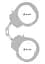 Наручники Toy Joy Fun Cuffs золотий - мініатюра 5