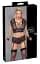 Комплект Cottelli Bondage Bra Set 4XL черный - миниатюра 7