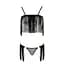 Комплект белья Passion KASSANDRA Set OpenBra black L/XL - миниатюра 5