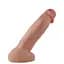 Гиперреалистичный фаллоимитатор для секс-машин Hismith Hyper Realistic Silicone Dildo, KlicLok - миниатюра 4