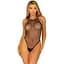 Leg Avenue Net snap crotch tank bodysuit OS Black One size - миниатюра 1