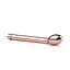 Вібратор EasyToys Rosy Gold Nouveau G-spot 22 см золотистий - мініатюра 3
