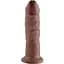 Фалоімітатор King Cock 9" 22.9 см коричневий - мініатюра 1