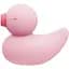 Вакуумный вибратор-уточка CuteVibe Ducky Pink - миниатюра 1