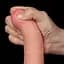 Фаллоимитатор LoveToy Sliding-Skin Dual Layer Dong 7" 18.3 см телесный - миниатюра 12