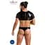 Мужской эротический комплект Passion 057 Set Peter black L/XL - миниатюра 6