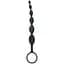 Анальний ланцюжок Fifty Shades of Grey Silicone Anal Beads 25.4 см (чорний) - мініатюра 1