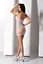 Бодистокинг Passion BS096 white - миниатюра 9
