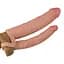 Насадка на пеніс Lovetoy Pleasure X-Tender Double Flesh Add 2 20 см тілесний - мініатюра 6