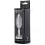 Металлическая анальная пробка Doxy Butt Plug Ribbed ребристая диаметр 3.3 см - миниатюра 5